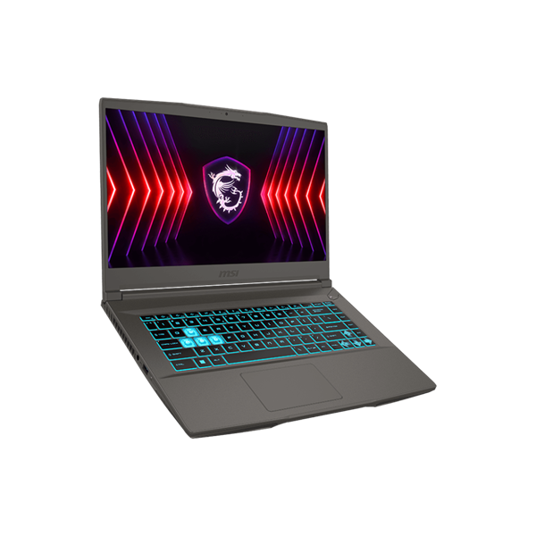 MSI Gaming NB Thin 15 B12VE-2285, 15.6" FHD 144Hz, i5-12450H, 8GB, 512GB M.2, RTX 4050 6GB, NOOS, Fekete - Image 3