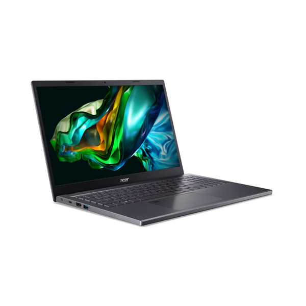 ACER Aspire A515-57-550A, 15.6" FHD IPS, Intel Core i5-12450H, 16GB, 1TB SSD, UMA, DOS, acélszürke - Image 3