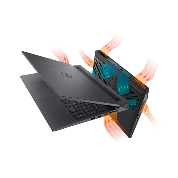 DELL G15 5535 15.6" FHD 165Hz, Ryzen 7 7840HS (5.1GHz), 16GB, 512GB SSD, NV RTX 4060 8GB, Win 11 Pro, Szürke - Image 2