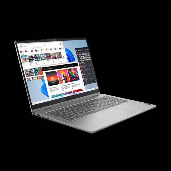 LENOVO IdeaPad 5 2-in-1 14AHP9, 14.0" WUXGA Touch, AMD Ryzen 5-8645HS, 16GB, 512GB SSD, Win11 Home, Luna Grey - Image 4