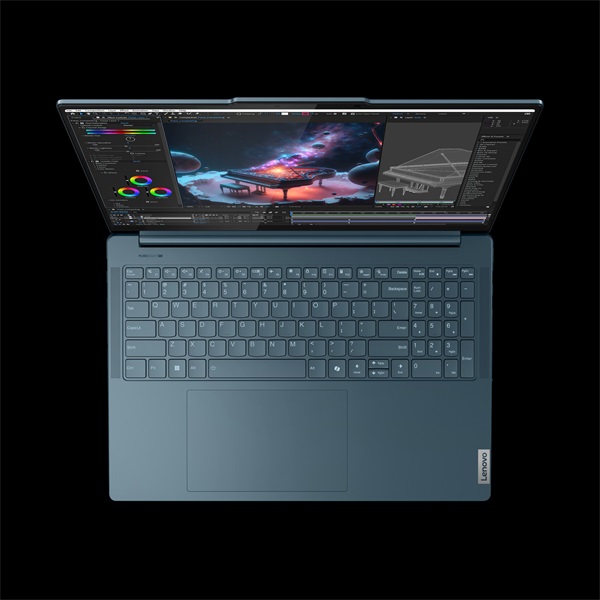 LENOVO Yoga Pro 9 16IMH9, 16.0" 3.2K, Intel Core Ultra 9 185H, 64GB, 1TB SSD, nV RTX 4070 8GB, Win11 Home, Tidal Teal - Image 7