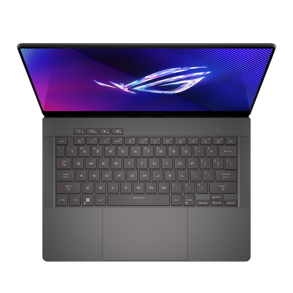 ASUS GAMER NB ROG ZEPHYRUS GA403UV-QS038W 14" WQXGA OLED, Ryzen9-8945HS, 32GB, 1TB M.2, RTX 4060 8GB, WIN11H, Szürke - Image 2