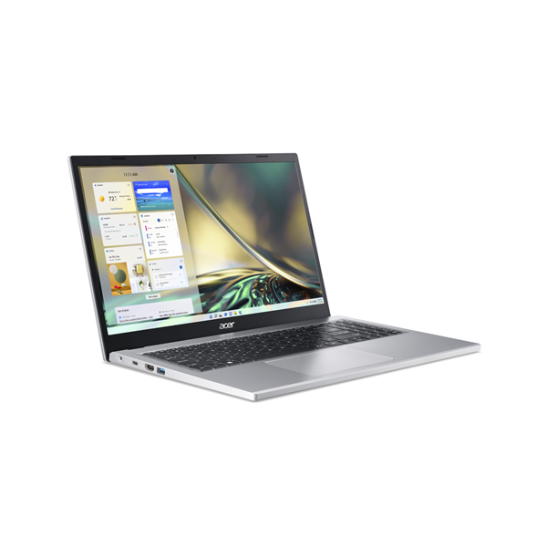 ACER Aspire A315-24P-R7QE, 15.6" FHD, AMD Ryzen 3 7320U, 8GB, 512GB SSD, UMA, Win11 Home, ezüst - Image 3