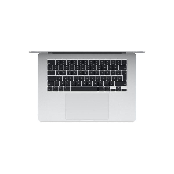Apple Macbook Air 15.6"  M4 10C CPU/10C GPU, 16GB/512GB - Silver - HUN KB - Image 2