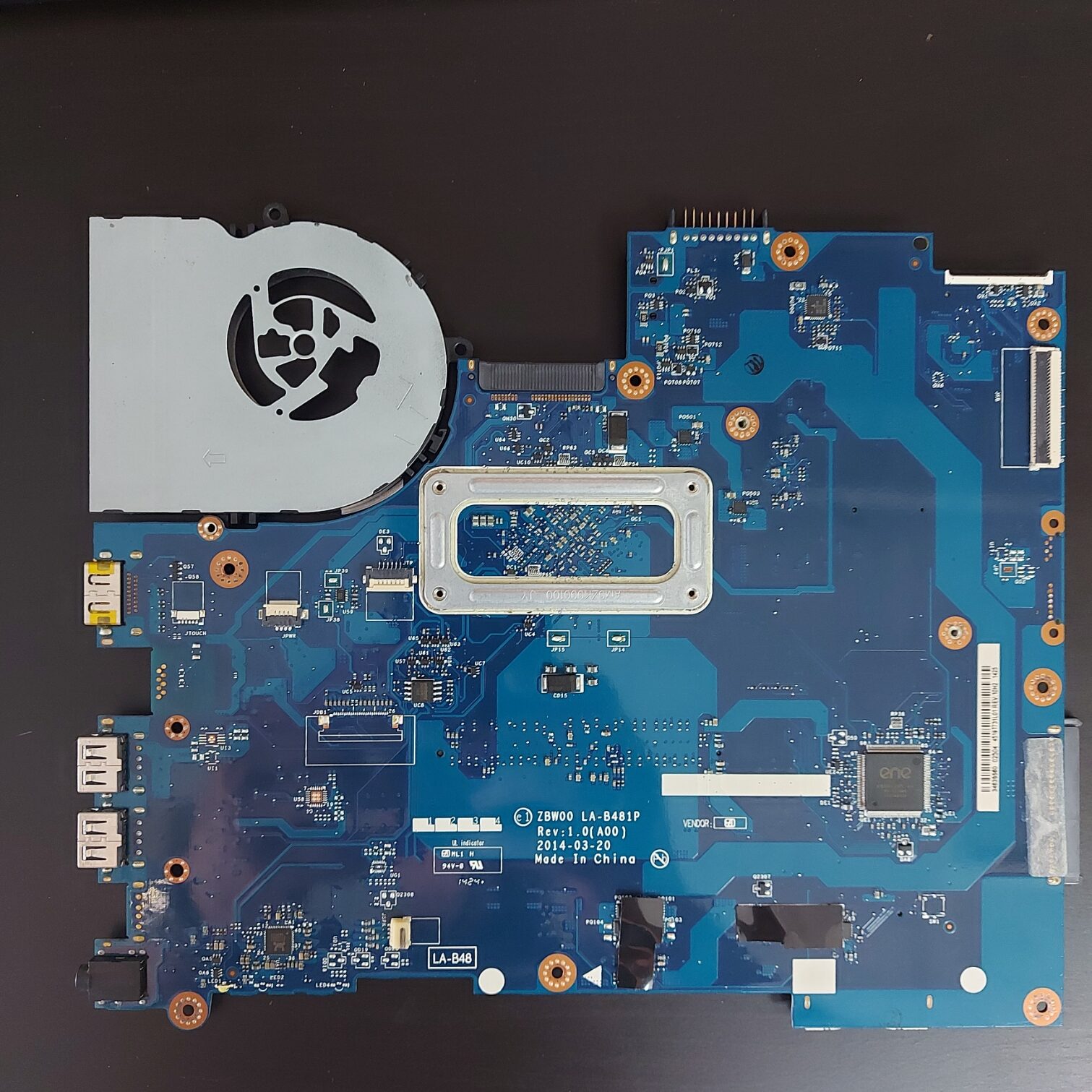 DELL Inspiron 3531 alaplap - LA-B481P (hűtéssel) - Image 2