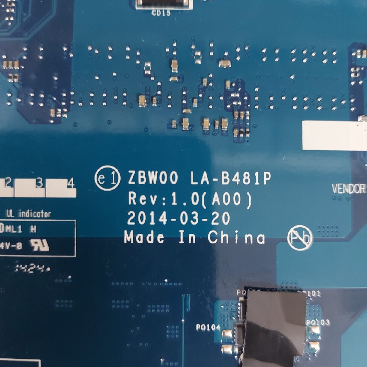 DELL Inspiron 3531 alaplap - LA-B481P (hűtéssel) - Image 3