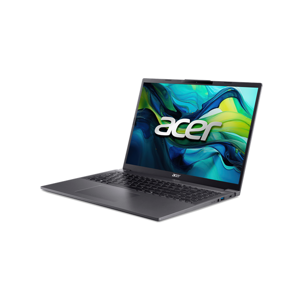 ACER Aspire A16-71M-77CC, 16" WUXGA, OLED, Intel Core Ultra 7 155H, 16GB, 1TB SSD, UMA, DOS, acélszürke - Image 3