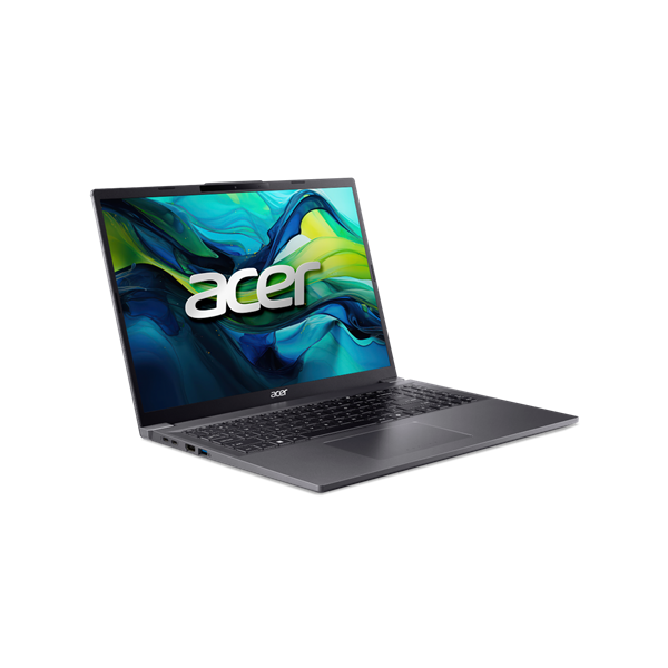 ACER Aspire A16-71M-77CC, 16" WUXGA, OLED, Intel Core Ultra 7 155H, 16GB, 1TB SSD, UMA, DOS, acélszürke - Image 2
