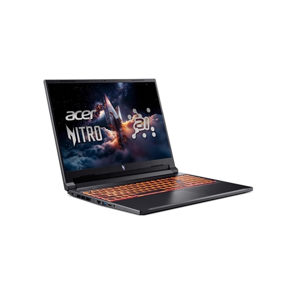 ACER Nitro ANV16-42-R1RG, 16" WUXGA IPS, AMD Ryzen 5 240, 16GB, 1TB SSD, GeForce RTX 5050, DOS, fekete - Image 2