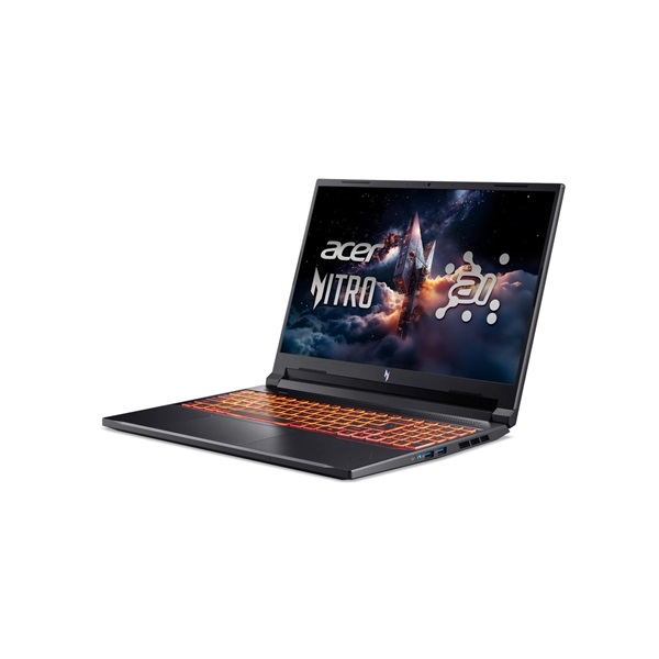 ACER Nitro ANV16-42-R1RG, 16" WUXGA IPS, AMD Ryzen 5 240, 16GB, 1TB SSD, GeForce RTX 5050, DOS, fekete - Image 3