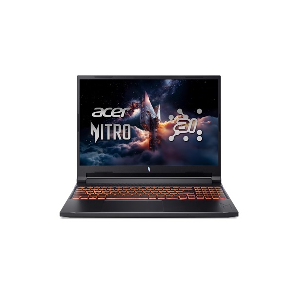 ACER Nitro ANV16-42-R1RG, 16" WUXGA IPS, AMD Ryzen 5 240, 16GB, 1TB SSD, GeForce RTX 5050, DOS, fekete