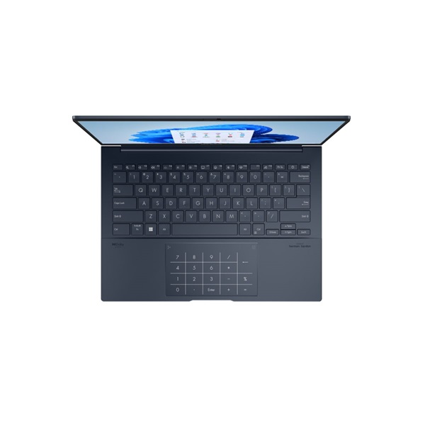 ASUS CONS NB ZenBook UX3405CA-ST1117W 14" WQXGA+ OLED GL, Intel Core Ultra 5 225H , 16GB, 1TB M.2, INT, WIN11H, Kék - Image 2
