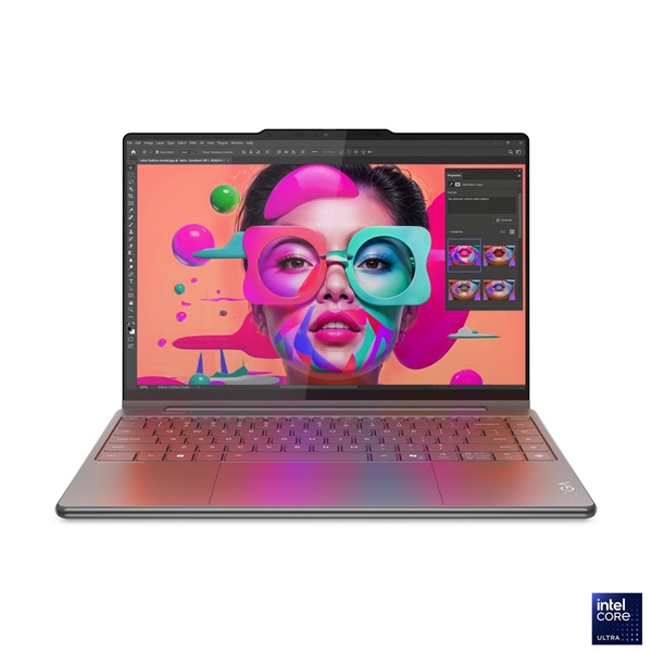 LENOVO Yoga 7 2-in-1 14ILL10, 14.0" WUXGA Touch, Intel Core Ultra 7 256V, 16GB, 512GB SSD, Win11 Home, Luna Grey, PEN - Image 3