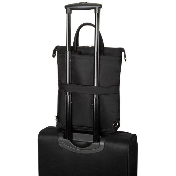 TARGUS NŐI 2in1 Notebook hátizsák & táska TBB600GL, 15” Newport Convertible Tote/Backpack - Black - Image 12