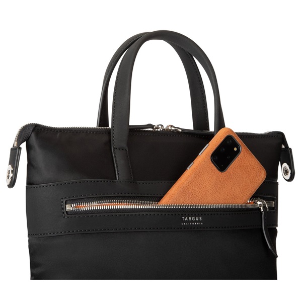 TARGUS NŐI 2in1 Notebook hátizsák & táska TBB600GL, 15” Newport Convertible Tote/Backpack - Black - Image 9