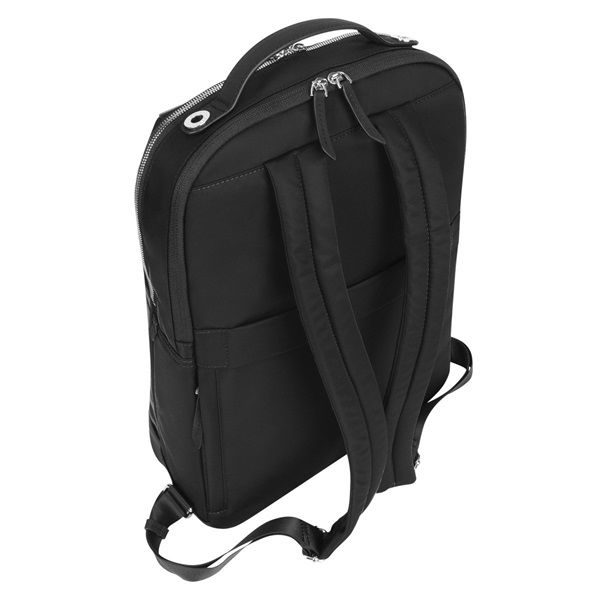 TARGUS NŐI Notebook hátizsák TBB599GL, 15” Newport Backpack - Black - Image 6
