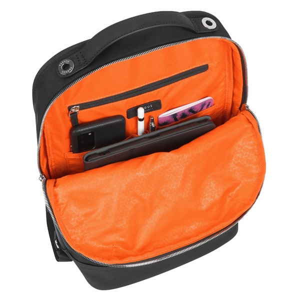 TARGUS NŐI Notebook hátizsák TBB599GL, 15” Newport Backpack - Black - Image 15