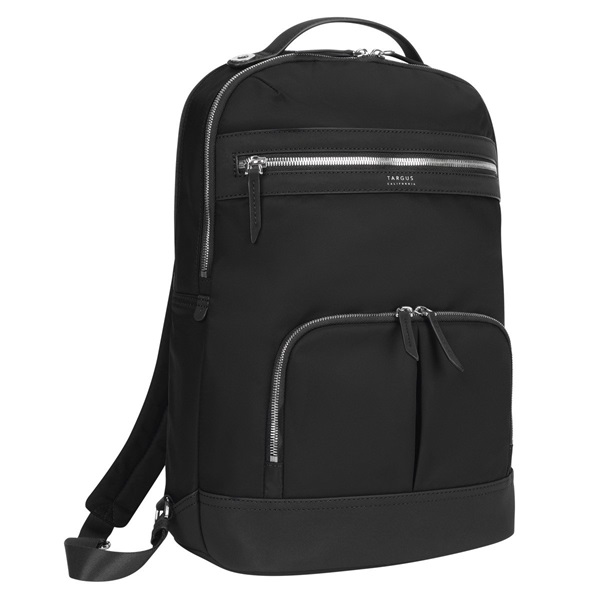 TARGUS NŐI Notebook hátizsák TBB599GL, 15” Newport Backpack - Black - Image 2
