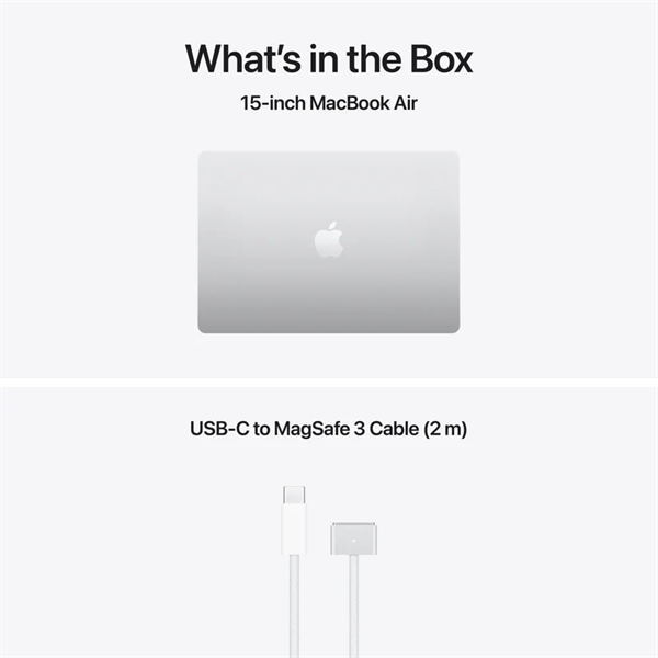 Apple Macbook Air 15,3" M5 10C CPU/10C GPU, 16GB/4TB - Silver - HUN KB - Image 4