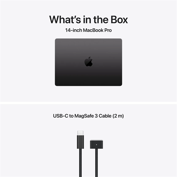 Apple Macbook Pro 14,2" M5 PRO, 15C CPU/16C GPU, 48GB/2TB - Space Black - HUN KB - Image 4