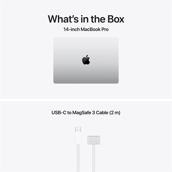 Apple Macbook Pro 14,2" M5 PRO, 18C CPU/20C GPU, 64GB/1TB - Silver - HUN KB, Nanotexture - Image 4