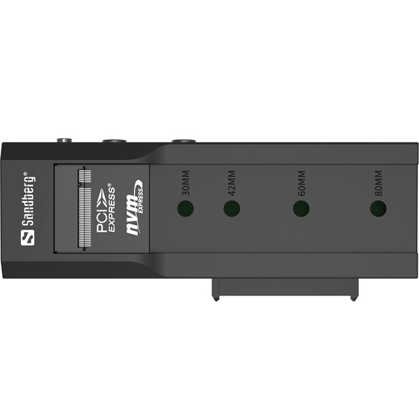 SANDBERG USB dokkoló, USB 3.2 Cloner and Dock for M2 + NVMe + SATA - Image 3