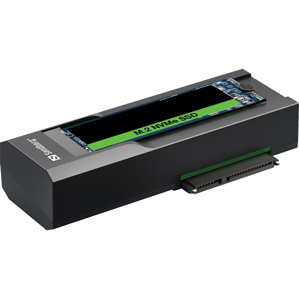SANDBERG USB dokkoló, USB 3.2 Cloner and Dock for M2 + NVMe + SATA - Image 2