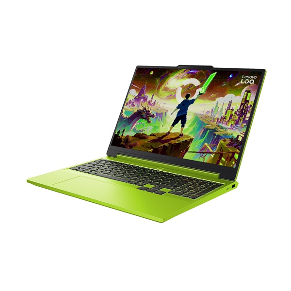 LENOVO LOQ 15AHP11, 15,3" WUXGA, AMD Ryzen 7 250, 16GB, 512GB, nV RTX5050 8GB, NoOS, Surge Green - Image 3